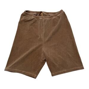 Skims Camel Color Biker Outdoor Shorts Size Small